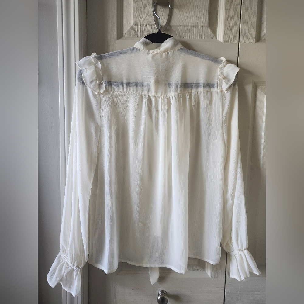 Victorian Style Ruffled Blouse - Picture 2 of 11